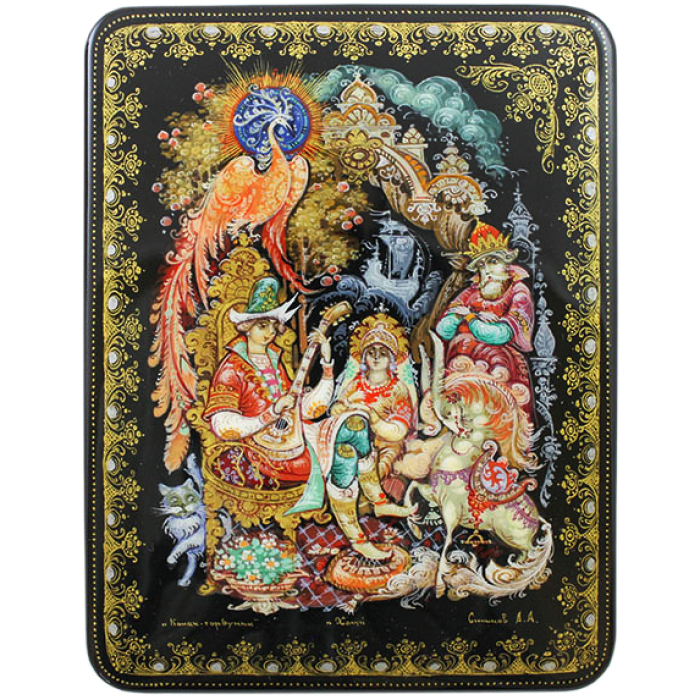 The box "The Tale of the Hunchback Horse" by Sinkov, Lackey