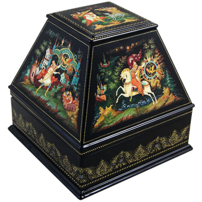 Casket "Ivan Tsarevich" Shemarov, Palekh