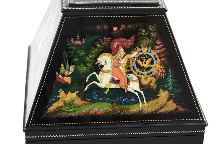 Casket "Ivan Tsarevich" Shemarov, Palekh