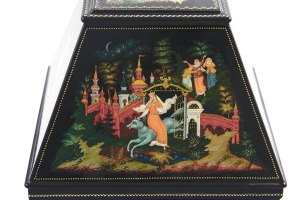 Casket "Ivan Tsarevich" Shemarov, Palekh