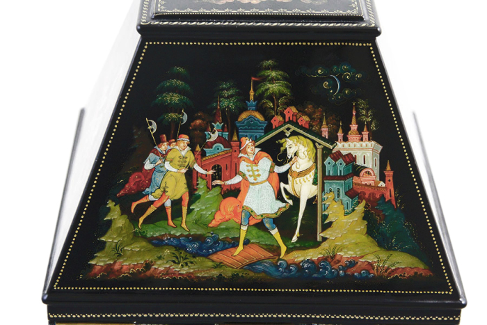 Casket "Ivan Tsarevich" Shemarov, Palekh