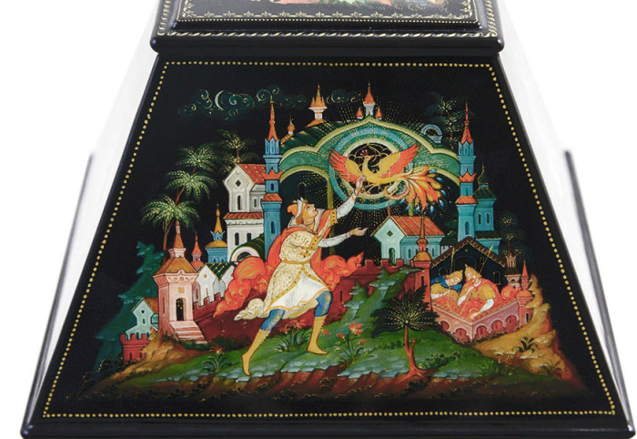 Casket "Ivan Tsarevich" Shemarov, Palekh