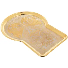 Чайный набор с самоваром "Москва" на 4 персоны, 10 предметов, Златоуст