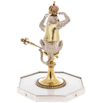 Table decoration made of silver "Monkey"