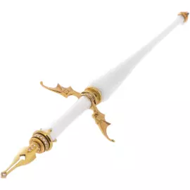 Table decoration made of silver "Pen"