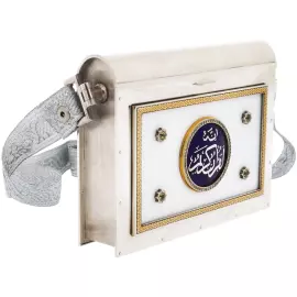 Шкатулка-сумка серебряная для Корана