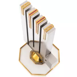 Table decoration made of silver "Allah"