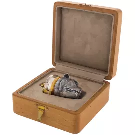 Silver rhyton-decoration "Dog"