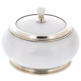 Silver jewelry box "Tenderness"