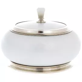 Silver jewelry box "Tenderness"