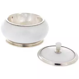 Silver jewelry box "Tenderness"