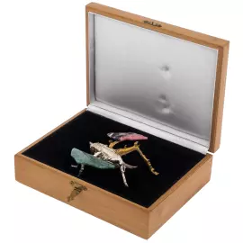 Настольное украшение из серебра "Пожиратель времени"