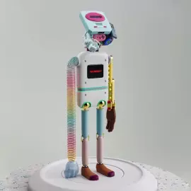 Скульптура Gameboy художника Тараса Желтышева