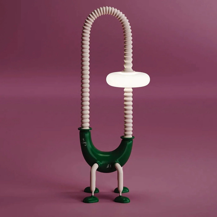 The Long Lamp by artist Taras Zheltyshev