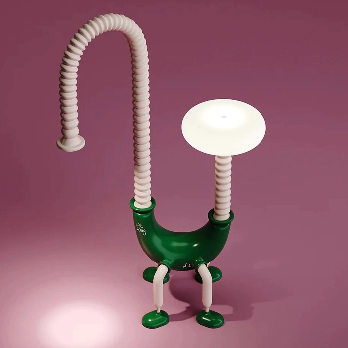 The Long Lamp by artist Taras Zheltyshev