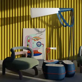 Лампа Woooo художника Тараса Желтышева Лампа Woooo художника Тараса Желтышева