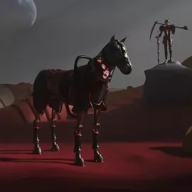 Скульптура Horse художника Тараса Желтышева