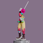 Candylady sculpture by Taras Zheltyshev