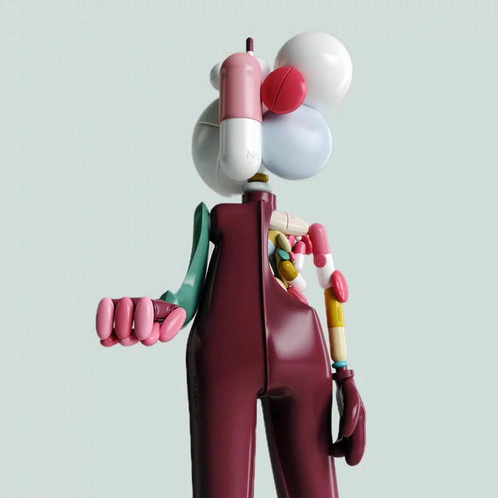 Pillman sculpture by Taras Zheltyshev