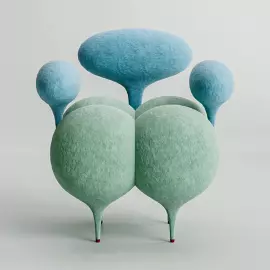 Кресло Inflated Ass художника Тараса Желтышева