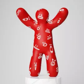 Скульптура Red fear художника Тараса Желтышева