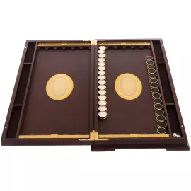 Нарды подарочные с яшмой "Султан" Златоуст