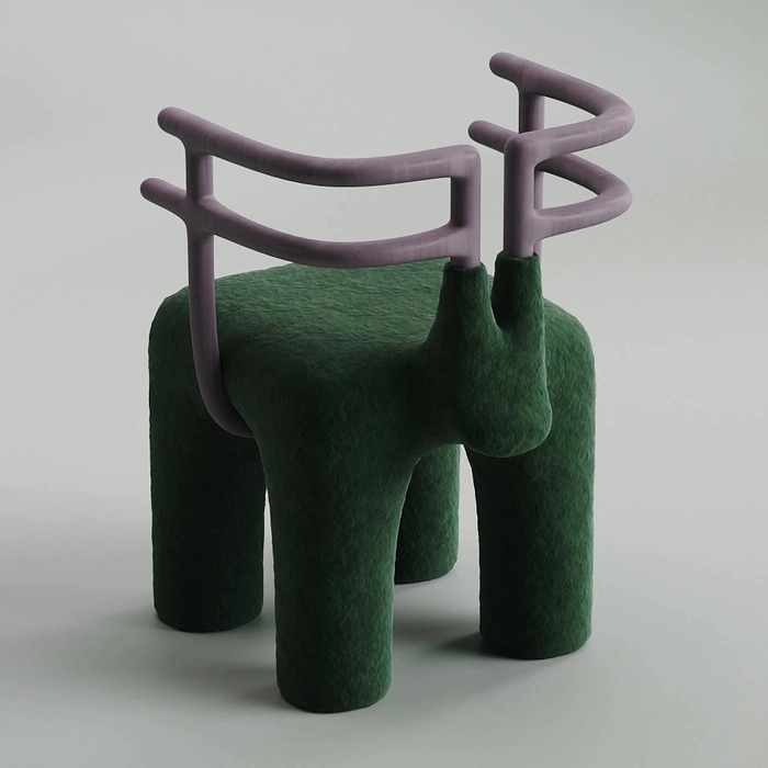 The Non-hunting time chair by Taras Zheltyshev