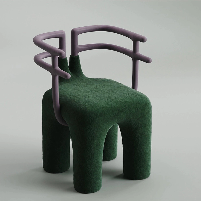 The Non-hunting time chair by Taras Zheltyshev