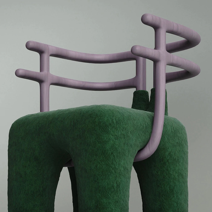 The Non-hunting time chair by Taras Zheltyshev