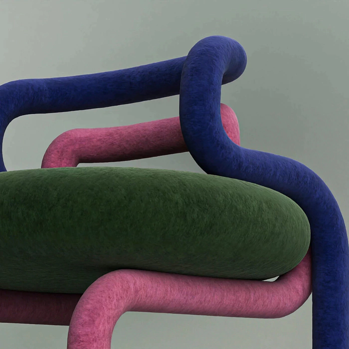 Chloroplast chair by Taras Zheltyshev