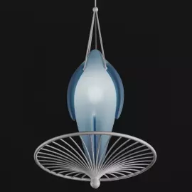 Lamp Light on the trampoline by Taras Zheltyshev