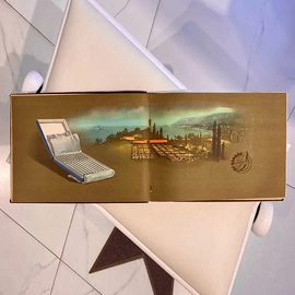 The book "Catalog of tobacco products". Comp. Dikker G.L., Marder I.M., Leningrad, The Art and Design Combine of the food processing plant of the MPPT USSR, 1957.