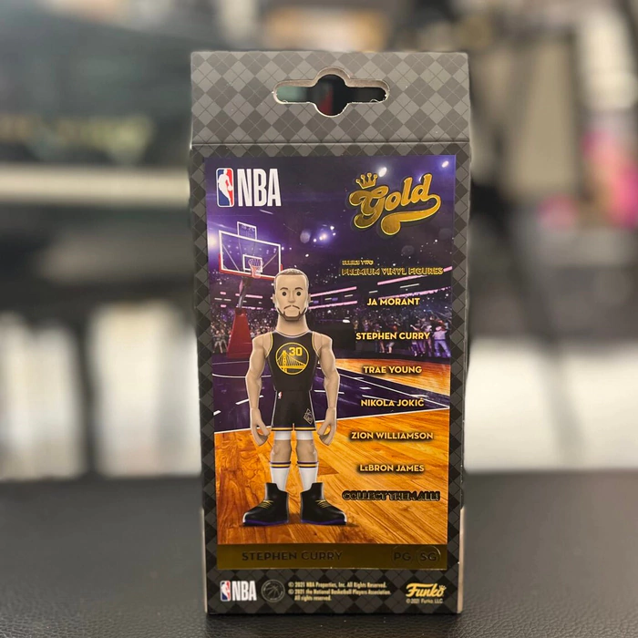 Коллекционная фигурка Funko Gold Premium Vinyl NBA баскетболиста Стефена Карри