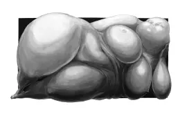 The author's painting "Danae without borders"