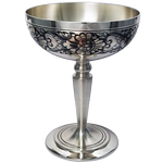 Silver Ice Cream bowl