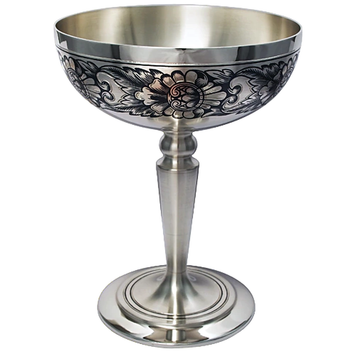 Silver Ice Cream bowl