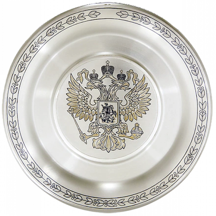 The "Coat of Arms of Russia" tray