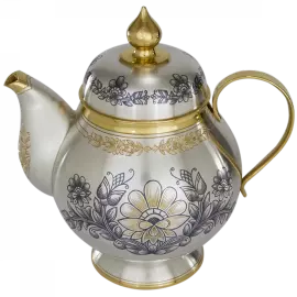 Чайник серебряный "Астра"