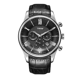 Наручные кварцевые часы Lincor Uni с черным ремешком