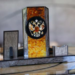 Письменный набор из березы и янтаря "Стандарт", коричневый