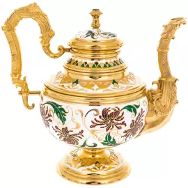 Сервиз чайный "Пионы" на 6 персон, Златоуст