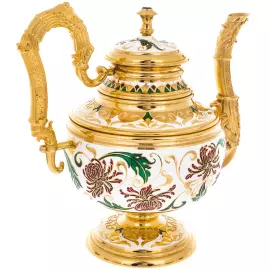 Сервиз чайный "Пионы" на 6 персон, Златоуст