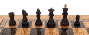 Karelian birch chess "Classic"