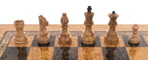 Karelian birch chess "Classic"