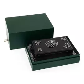 Шкатулка "Ажурная" нефрит