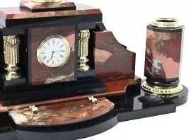 Настольный набор руководителя из яшмы "Античность. Орёл"