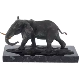 Авторская скульптура из бронзы "Слон"