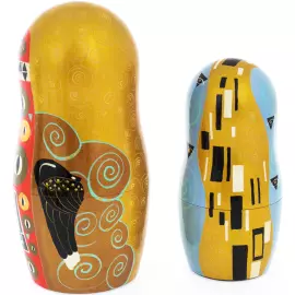 Matryoshka doll for 10 places "Klimt" (26 cm)