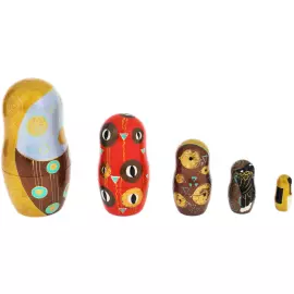 Matryoshka doll for 10 places "Klimt" (26 cm)