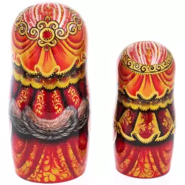 Матрешка на 10 мест "Сказка" 26 см